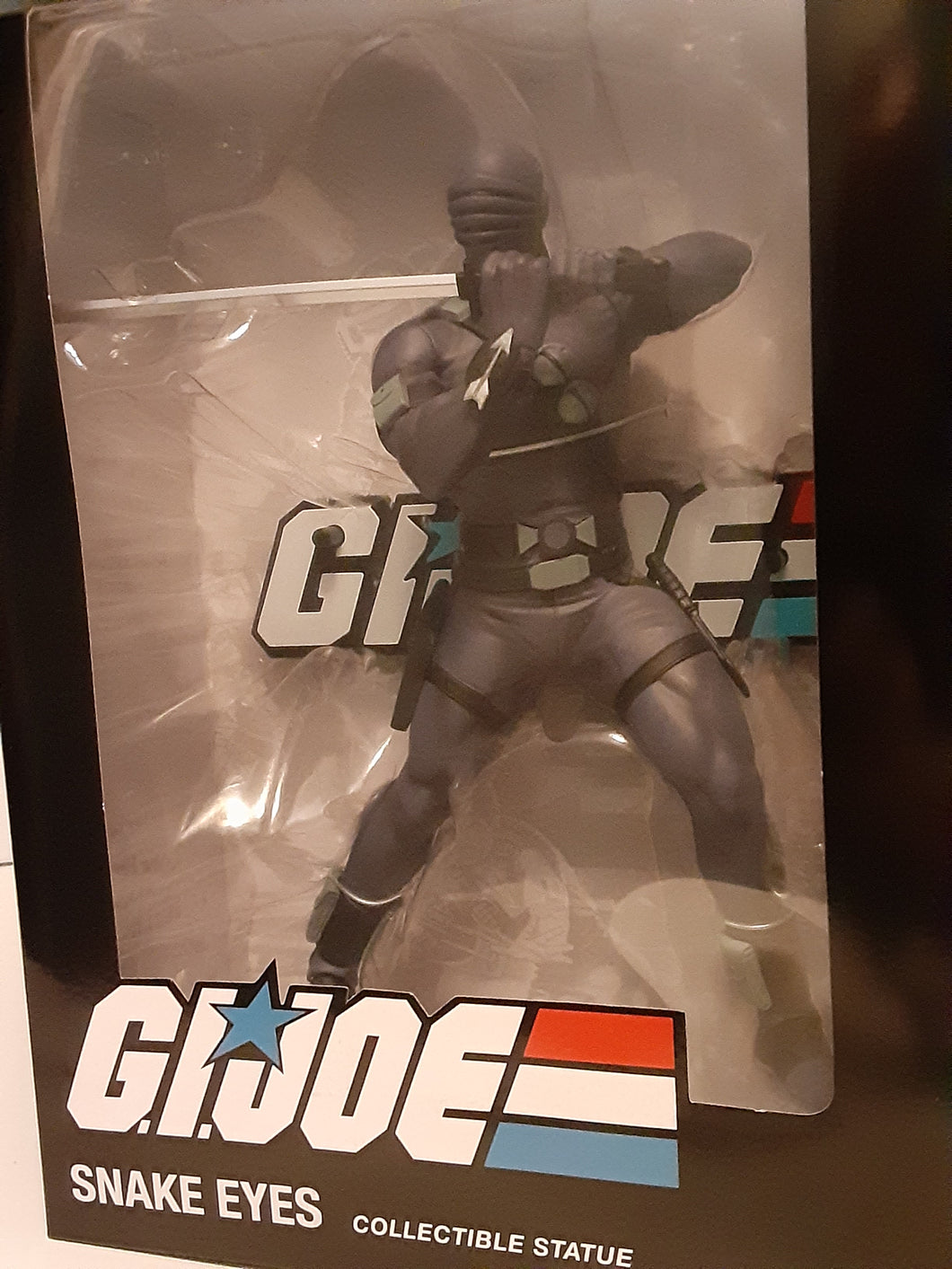 Gijoe collector statue Snake Eyes